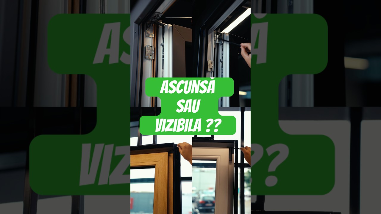 Previzualizare video METGLASS cu balamale ascunse